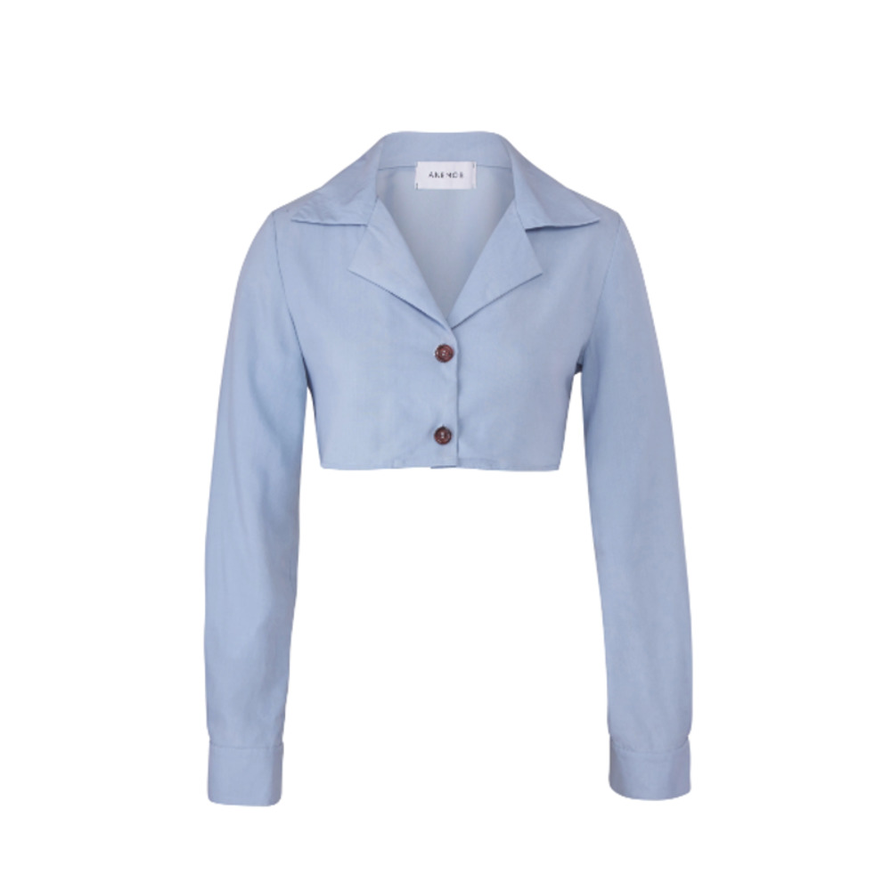ANEMOS Long Sleeve Crop Top